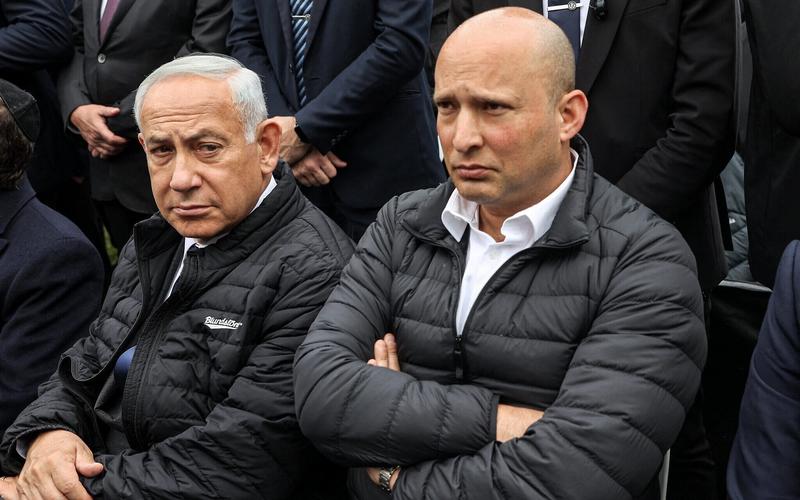 Bennett files complaint against Likud over fake image of him with Arab party leaders