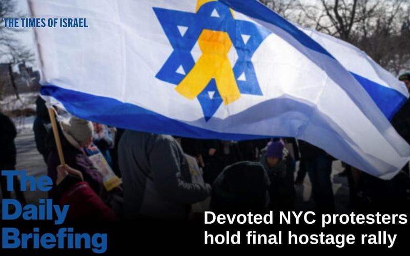 Daily Briefing Feb. 2 – Devoted NYC protesters hold final hostage rally