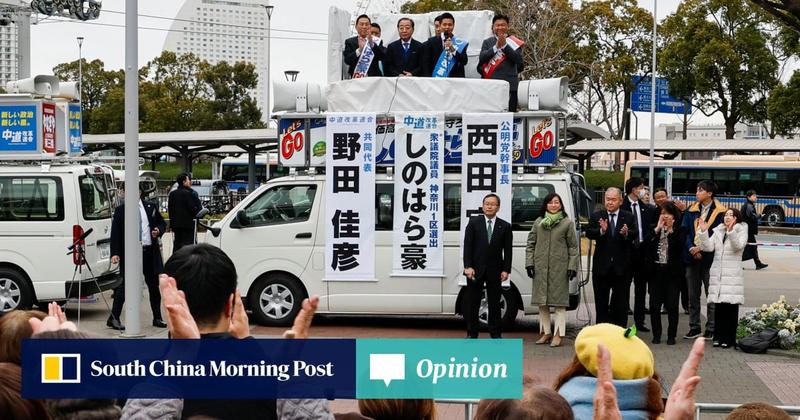 Annoying or background noise? Japan’s sound trucks on full blast at election time