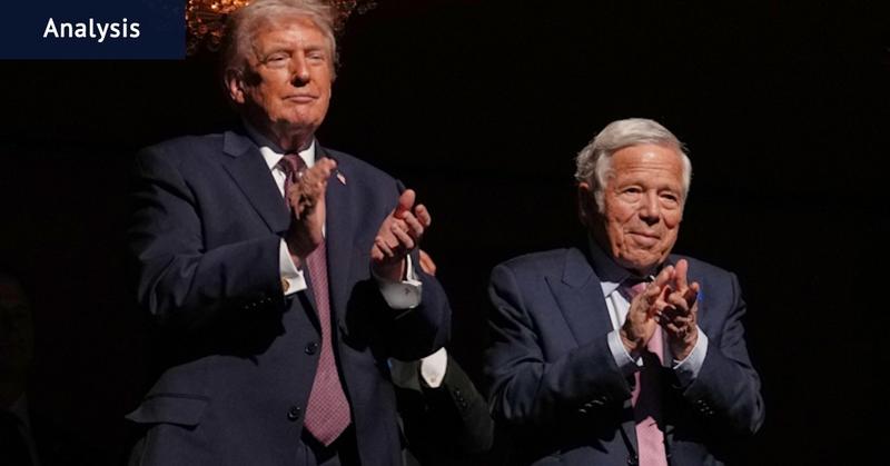 Why a Patriots Super Bowl victory would be rolled MAGA gold