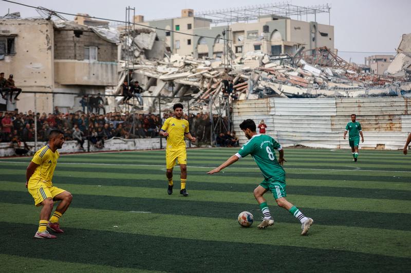 Soccer returns to war-torn Gaza with first organized tournament in over two years