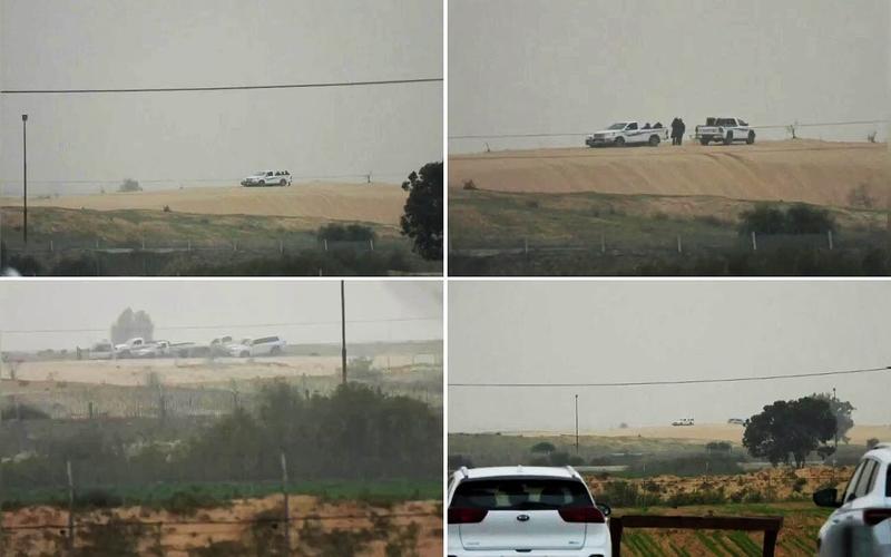 IDF sends troops, aircraft to Egyptian border after pickup trucks approach