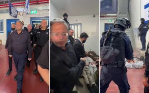 After overseeing rough handling of Palestinian prisoners, Ben Gvir posts proud video