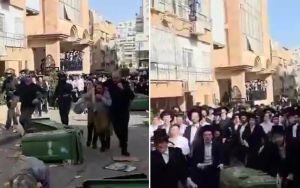 2 female soldiers chased by rioting Haredi mob in Bnei Brak, rescued by police