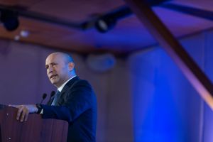 In first, Bennett implies he won’t sit in a government under Netanyahu