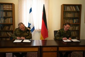 Deepening military ties between IDF and Bundeswehr