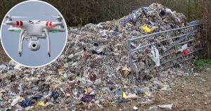 Hi-tech ‘drones squad’ will be deployed to track illegal waste dumps from the air