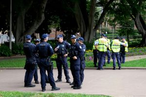 Police find no hate crime in Canberra bar’s posters of Netanyahu and others as Nazis