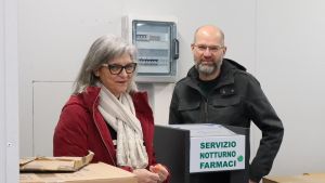 Farmacia di Zambra. Già arrivati gli arredi nella sede provvisoria