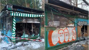 Incendio distrugge il chiosco dei fiori di via Dagnini a Bologna: indagini in corso / Video