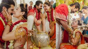 Vijay–Rashmika wedding in pictures: Joy, rituals, and candid smiles | See PHOTOS
