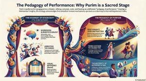 Stagecraft as Sacred Pedagogy: What Purim Teaches About Teaching Truth