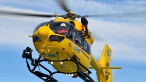 Si infortuna in montagna, soccorso con l’elicottero e portato in ospedale