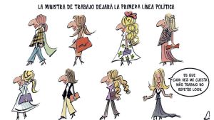 El look de la ministra