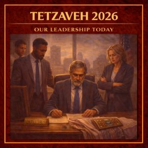 Tetzaveh 2026 — When no one is watching