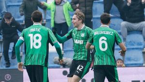 Sassuolo-Atalanta 2-1, trionfo neroverde (con un uomo in meno) /
