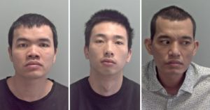 Three men found padlocked inside cannabis factory at Norfolk warehouse
