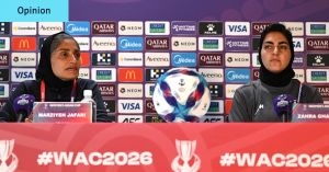 Why the silence of Iran’s women’s soccer team speaks volumes