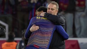 Lamine Yamal por Messi y Flick, por Luis Enrique