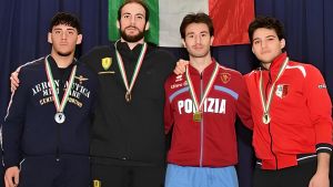 Scherma, campionati italiani Under 23. Gai, impresa storica. Bronzo ai Nazionali