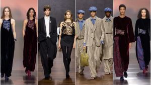 L'eredità di Armani in un passo a due alla fashion week milanese