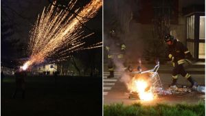 Protesta a Bologna, operai al lavoro nel parco. Sotto il carcere presidio in solidarietà con gli arrestati /