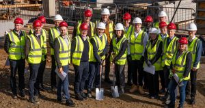 Construction under way to build new lab building at city's research park