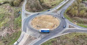 Major progress of A47 works revealed in new drone video