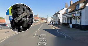 Armed police search north Norfolk town after 'man with knife' steals alcohol
