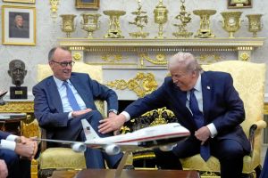 Merz bei Trump: Der Vasall