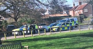 Machete-wielding man menaces boater on the Broads... before sailing away