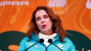 Missing in action: Matildas superfan Anika Wells a no-show at Asian Cup