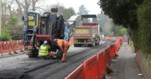 Road closures in place as £300,000 project nears completion
