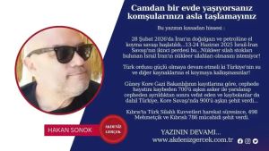 Camdan bir evde yaşıyorsanız komşularınızı asla taşlamayınız