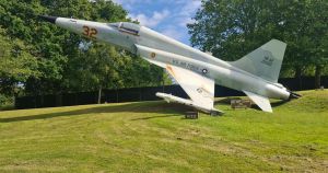 Cold War-era replica jet gifted to former Norfolk airbase