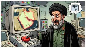 Iran cannot beat Israel so it is punishing the Middle East for existing nearby