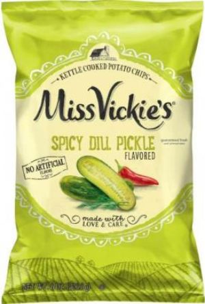 Miss Vickie's Spicy Dill Pickle Chips Recall: Undeclared Milk Allergen in Sold in AR, LA, MS, NM, OK, TX