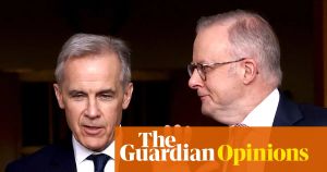 Mark Carney has a prescription for middle powers in uncertain times – but Australia isn’t heeding the call