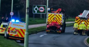 Girl pulled from water in hospital after going missing in seaside town