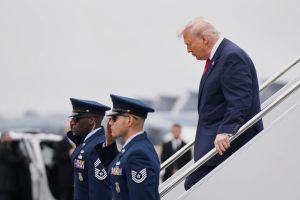 Trump joining grieving families for return of US soldiers killed in war in Middle East