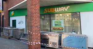 Sandwich shop stripped bare amid refurb