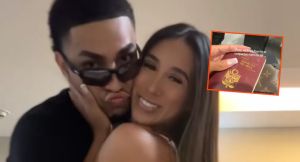 Samahara Lobatón posteó una foto en el aeropuerto de Miami: “Estuvo fuerte el coqueteo con mi ex”