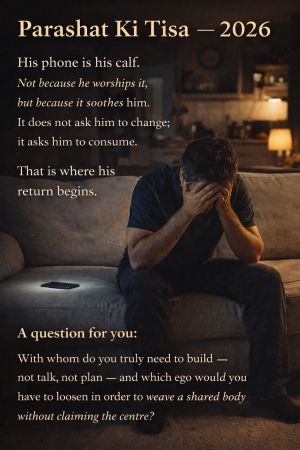 Parashat Ki Tisa — 2026