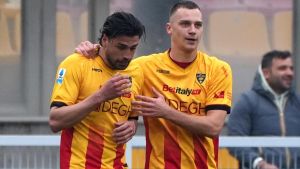 Lecce-Cremonese 2-1, colpo salvezza dei giallorossi. Pierotti e Stulic decisivi
