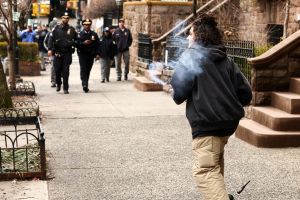 NYPD confirms explosive thrown against anti-Muslim protest near Mamdani residence