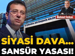 Siyasi dava… Sansür yasası!