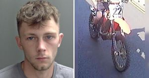Motocross biker accused of injuring three-year old in hit-and-run