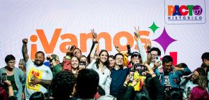 Linke mit Rückenwind