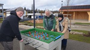 Der Ittendorfer Dorfplatz ist so gut wie fertig
