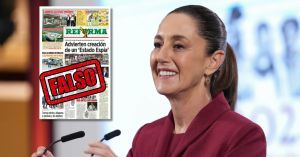 Sheinbaum (comandanta suprema) asusta a Reforma (Biblia Machista)